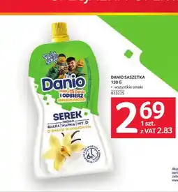 Selgros Serek homogenizowany Danio o smaku waniliowym oferta