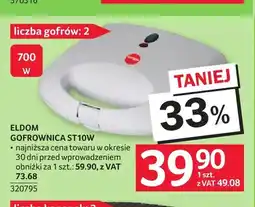 Selgros Gofrownica Eldom ST10W oferta