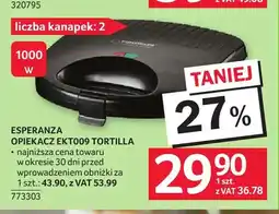 Selgros Opiekacz Esperanza Tortilla oferta