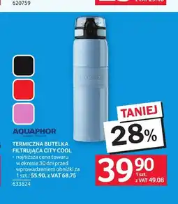 Selgros Termiczna butelka filtrująca Aquaphor City Cool oferta