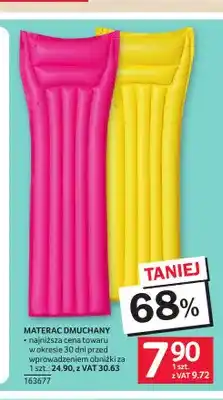 Selgros Materac dmuchany oferta