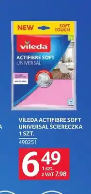 Selgros Ściereczka uniwersalna Vileda Actifibre Soft oferta