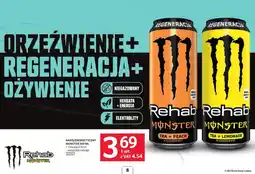 Selgros Napój energetyczny Rehab Monster Tea + Peach oferta