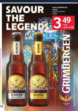 Selgros Piwo Grimbergen Blonde oferta
