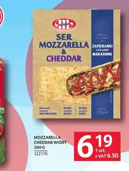 Selgros Ser Mozzarella & Cheddar wiórki Mlekovita oferta