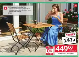 Selgros Zestaw mebli tarasowych oferta