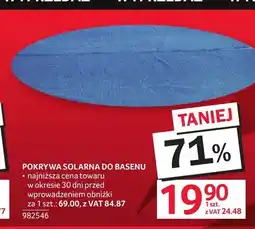 Selgros Pokrywa solarna do basenu oferta