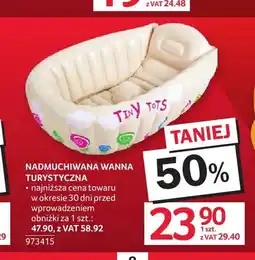 Selgros Nadmuchiwana wanna turystyczna oferta