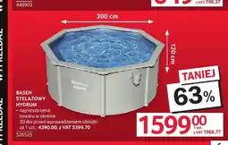 Selgros Basen stelażowy Hydrum Bestway 300 cm oferta