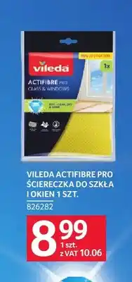 Selgros Ściereczka do szkła i okien Vileda Actifibre Pro oferta