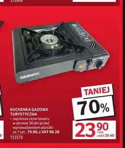 Selgros Kuchenka gazowa turystyczna Daewoo oferta
