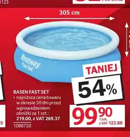 Selgros Basen Fast Set Bestway 305 cm oferta