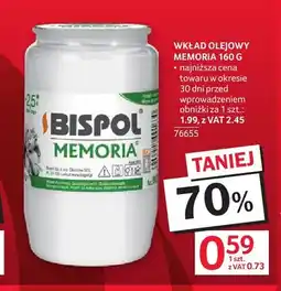 Selgros Wkład olejowy Bispol Memoria oferta