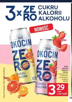 Selgros Piwo bezalkoholowe Okocim truskawka oferta