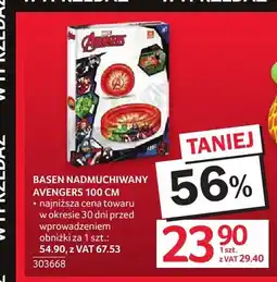 Selgros Basen nadmuchiwany Avengers 100 cm oferta