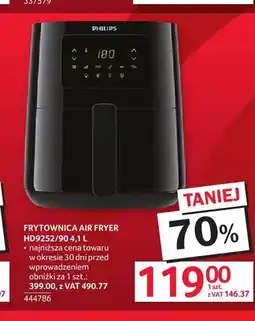 Selgros Frytownica Air Fryer Philips HD9252/90 oferta