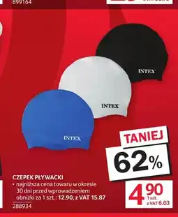 Selgros Czepek pływacki Intex oferta