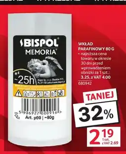 Selgros Wkład parafinowy Bispol Memoria oferta