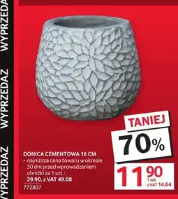 Selgros Donica cementowa 16 cm oferta