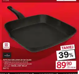 Selgros Patelnia grillowa 28 cm Caldo Zwieger oferta