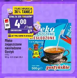 Polomarket Mleko zagęszczone niesłodzone Gostyń oferta