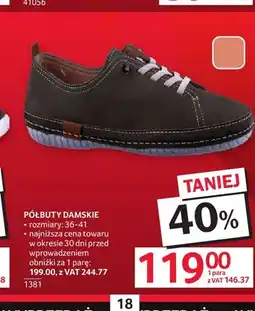 Selgros Półbuty damskie oferta