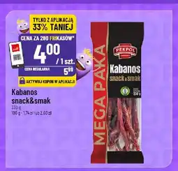 Polomarket Kabanos snack & smak Pekpol oferta