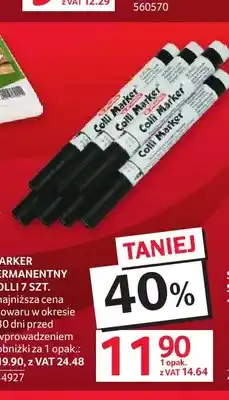 Selgros Marker permanentny Colli 7-pak oferta