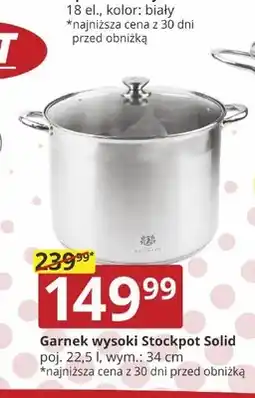 Prymus-AGD Garnek wysoki Hausmann Stockpot Solid 22,5 l 34 cm oferta