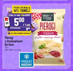 Polomarket Pierogi z truskawkami Go tove oferta