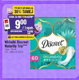 Polomarket Wkładki higieniczne Discreet Waterlily Trio oferta