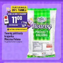 Polomarket Twaróg półtłusty krajanka Mleczna Polana oferta