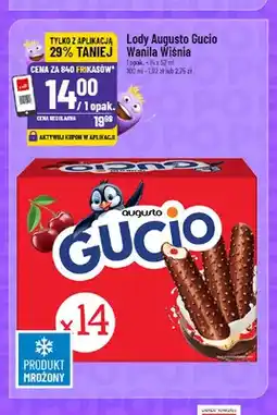Polomarket Lody Augusto Gucio Wanilia Wiśnia 14-pak oferta