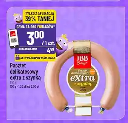 Polomarket Pasztet delikatesowy extra z szynką JBB oferta