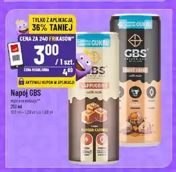 Polomarket Napój kawowy GBS Cappuccino Słony Karmel oferta