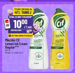 Polomarket Mleczko do czyszczenia Cif Lemon oferta