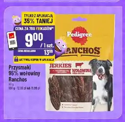 Polomarket Przysmaki dla psów Pedigree Ranchos Jerkies 95% wołowiny oferta