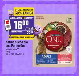 Polomarket Karma sucha dla psa Purina One Mini/Small Adult oferta