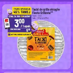 Polomarket Tacki do grilla okrągłe Fiesta Grillesta 2-pak oferta