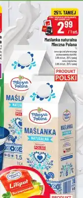 Polomarket Maślanka naturalna Mleczna Polana oferta