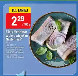 Polomarket Filety śledziowe w oleju wiejskim Master Fish oferta