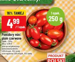 Polomarket Pomidory mini plum czerwone oferta