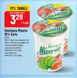 Polomarket Śmietana Mizeria Koło 10% oferta