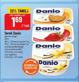 Polomarket Serek homogenizowany Danio o smaku ciasteczkowym oferta
