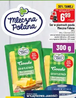 Polomarket Ser w plastrach Gouda Mleczna Polana oferta
