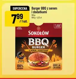 Polomarket Burger BBQ z serem i dodatkami Sokołów oferta