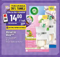 Polomarket Wkład do odświeżacza powietrza Air Wick Peony & Jasmine Blossom oferta