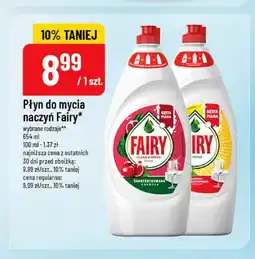 Polomarket Płyn do mycia naczyń Fairy Clean & Fresh Granat oferta