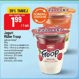 Polomarket Jogurt Müller Froop o smaku brzoskwiniowym oferta