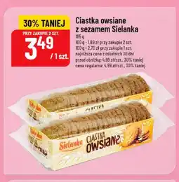 Polomarket Ciastka owsiane z sezamem Sielanka oferta